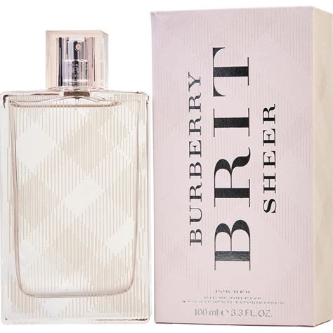 burberry brit sheer for women ingredients|burberry brit sheer walmart.